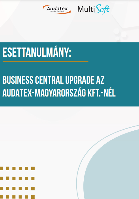 Audatex-Magyarország Kft. - Business Central bevezetés