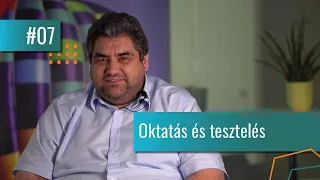 Oktatás és tesztelés